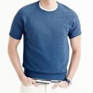 J. Crew Sun-Faded Short-Sleeve Sweatshirt